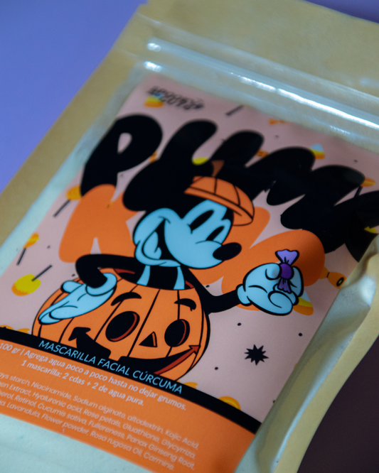 Pumpkin mouse face mask