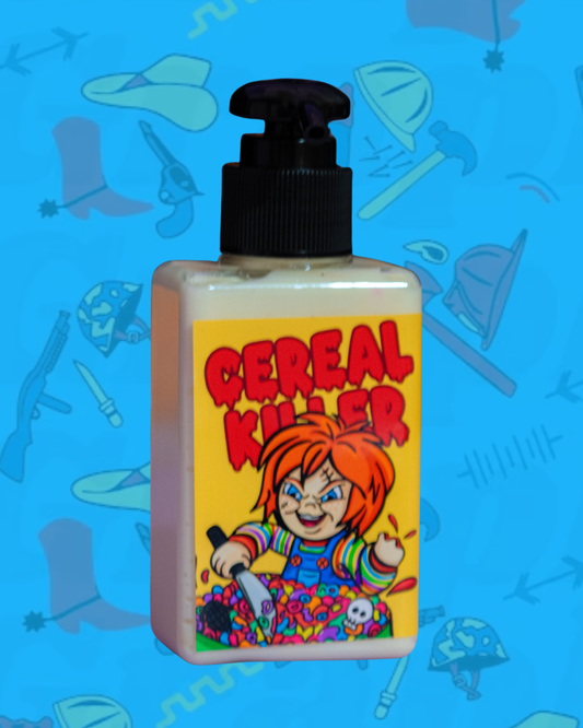 Cereal killer body lotion