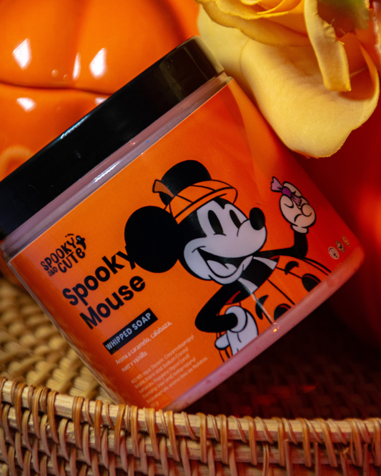 Spooky mouse whipped soap